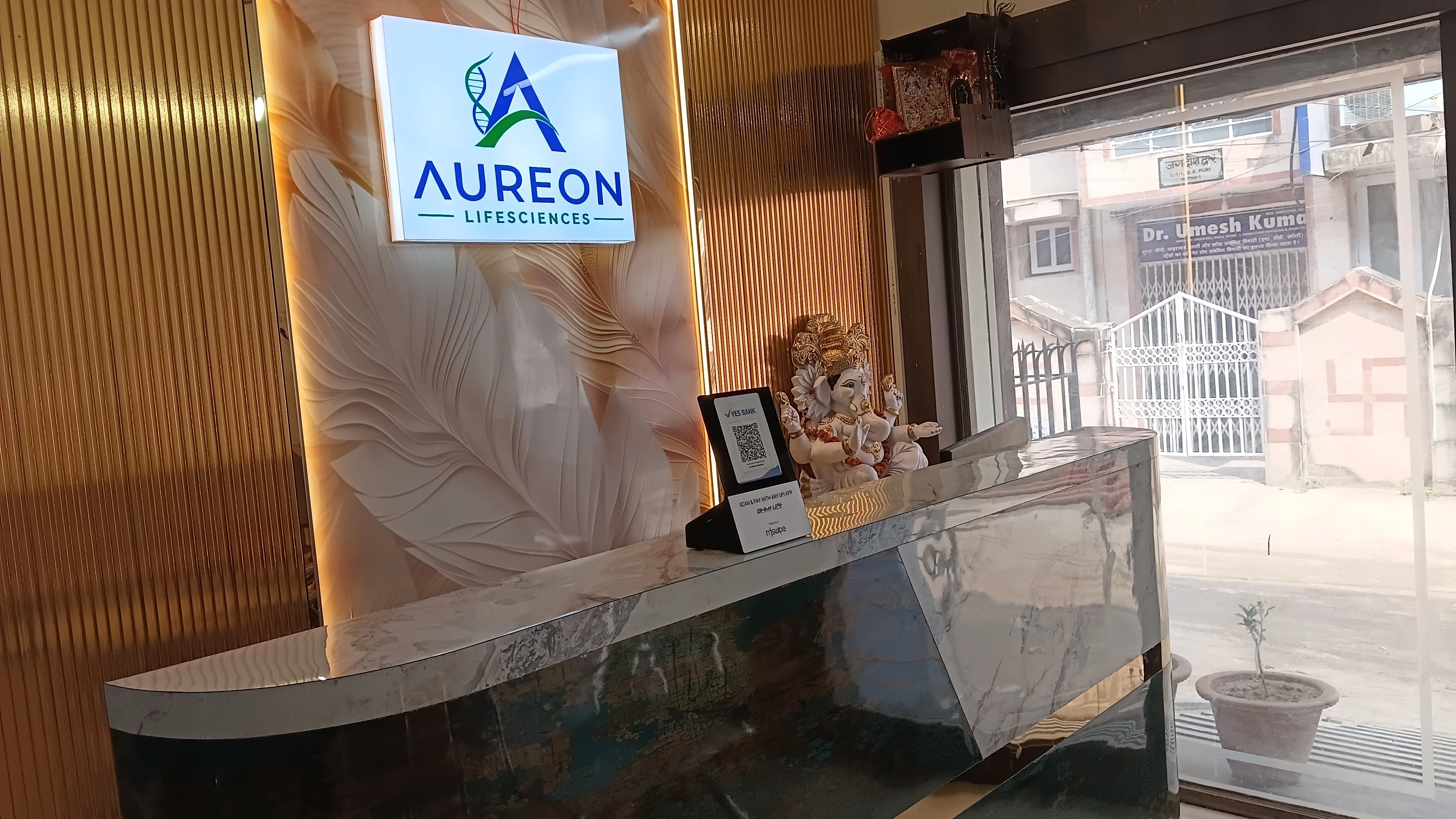 Aureon Lifesciences clinic at Boring Road, Patna